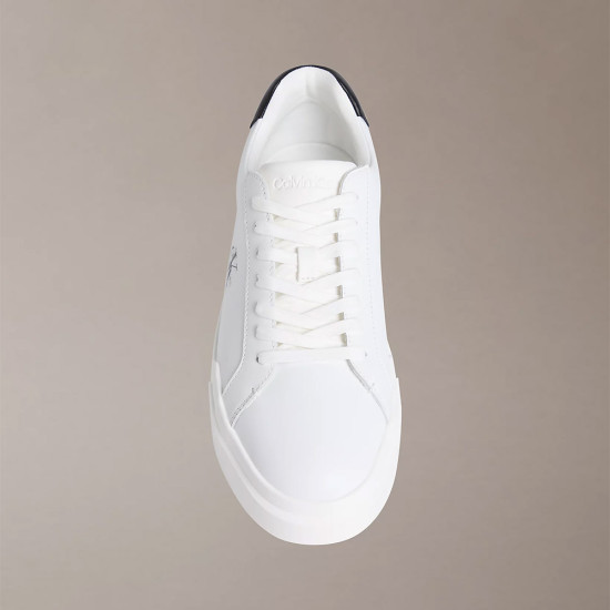 Calvin Klein Leather Durable Traction NYC Trainers